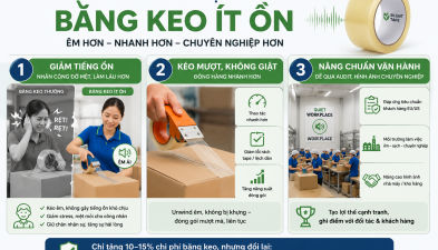 3 ưu điểm của băng keo ít ồn (Low Noise Tape)