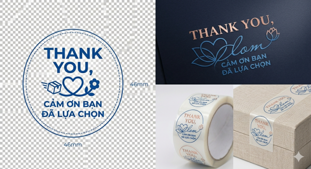 Băng keo thường dán thùng